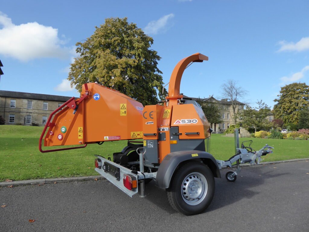 Jensen Trailed A530 6 Inch 24hp Petrol Woodchipper