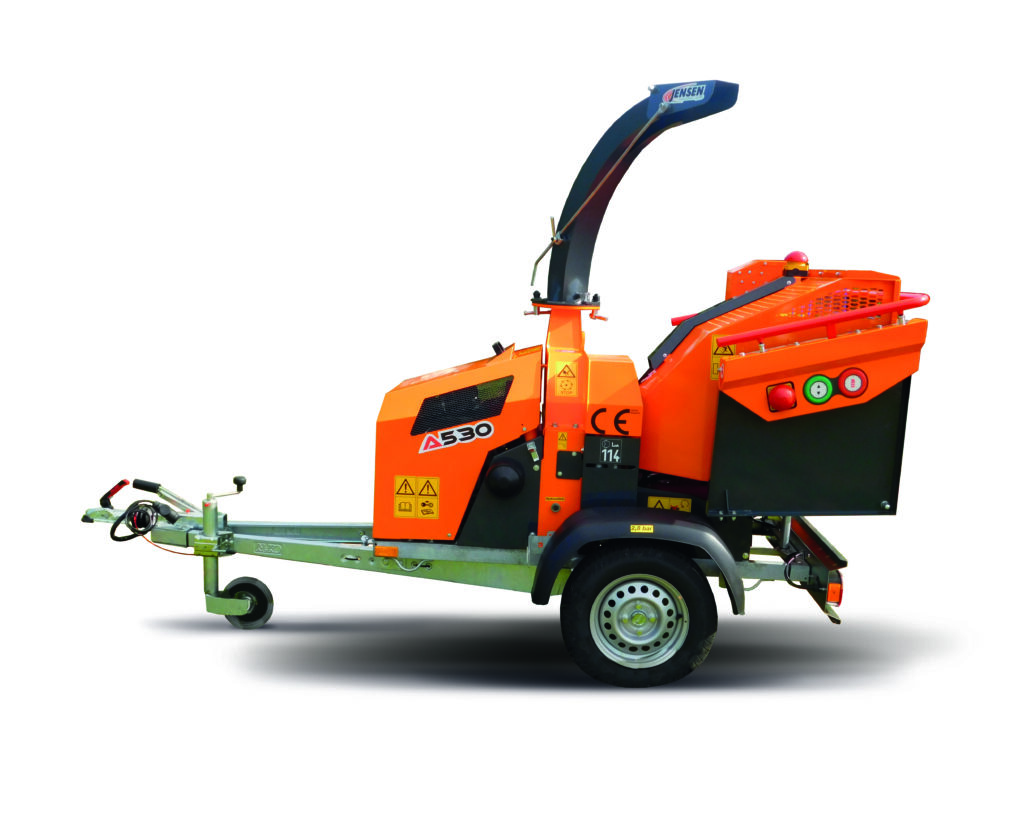 Jensen Trailed A530 6 Inch 24hp Petrol Woodchipper