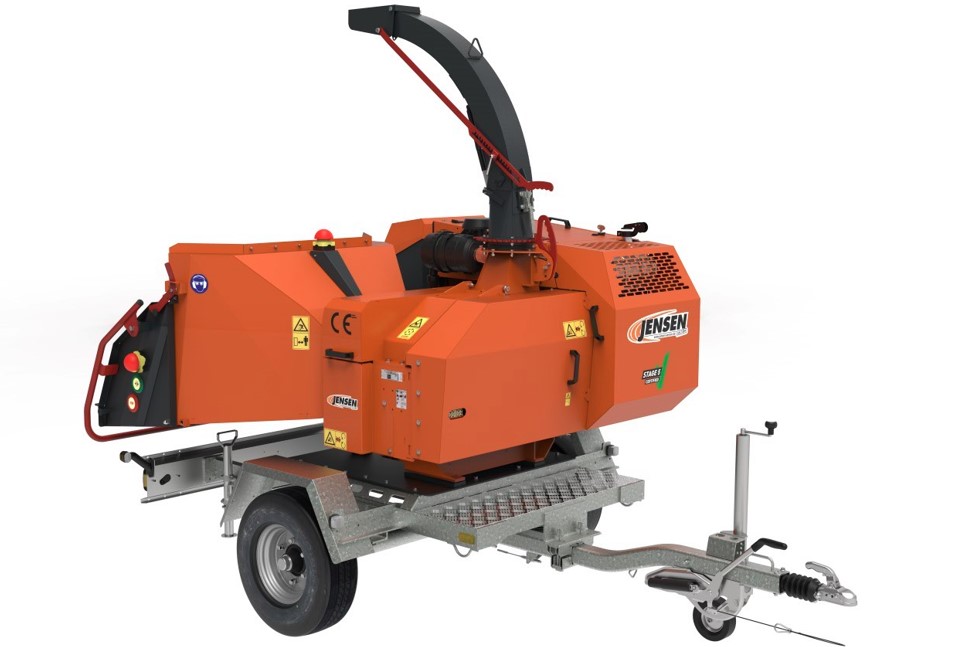 Jensen Trailed A530 6 Inch 24hp Petrol Woodchipper