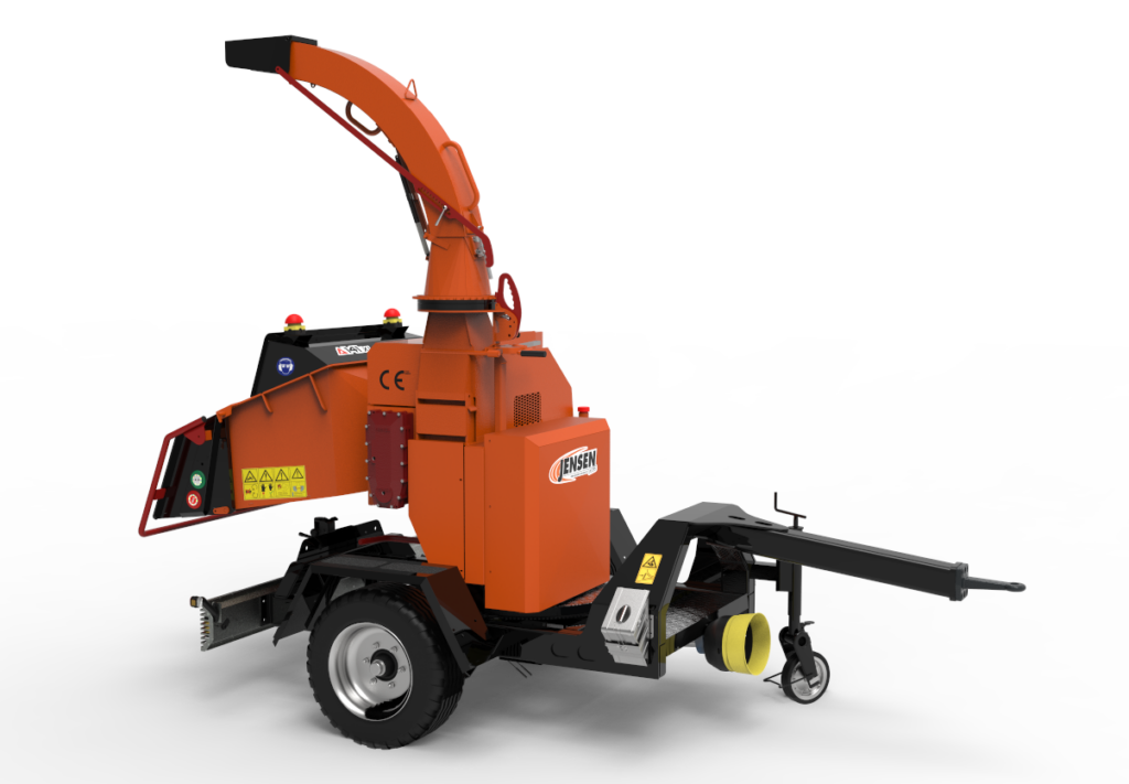 Jensen Trailed A530 6 Inch 24hp Petrol Woodchipper